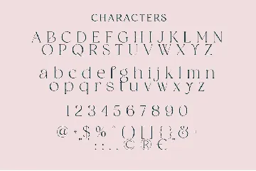 The Nostalgic font