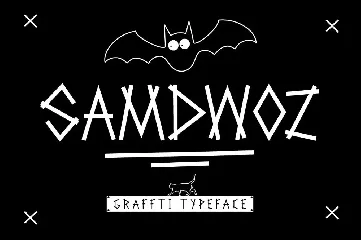 Samdwoz- Graffiti Style Font