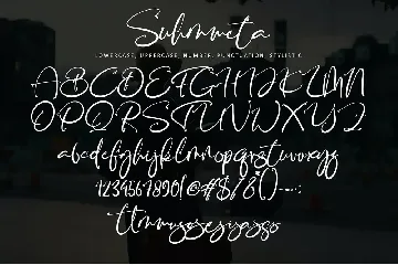 Suhmmeta font