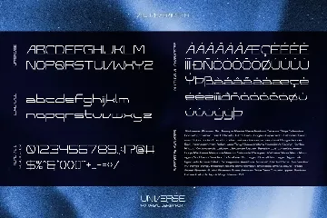 Universe font