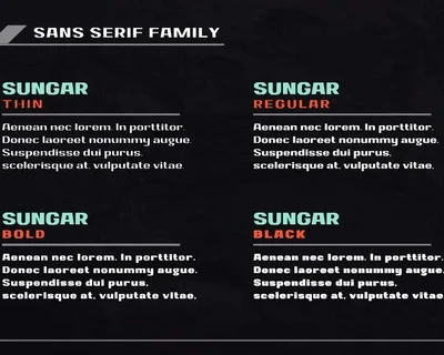 Sungar font