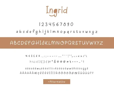 Ingrid Font