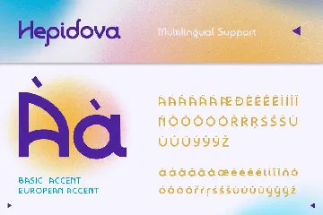 Hepidova Font