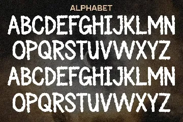 Ngerui Ghost - Horror Display Font