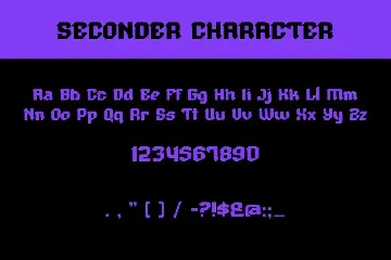 Seconder Display Font