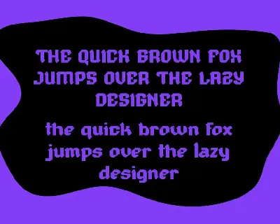 Seconder Display Font