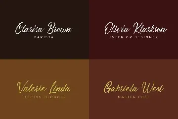 Costiera - Elegant Hanbrush font