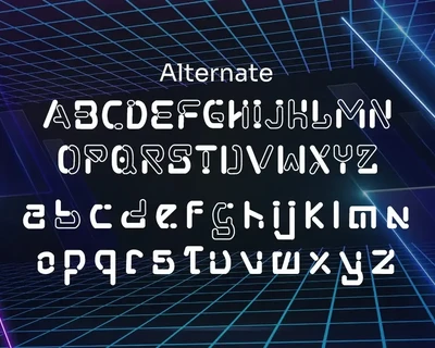 Mexaronzy Modern Future - Font