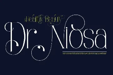 Viona Niosa font