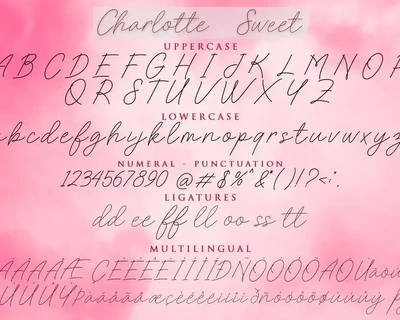 Charlotte Sweet font