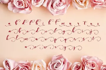 Monieta - Adorable Script font