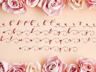 Monieta - Adorable Script font