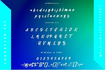 Kedmote - Bold Script Logotype font