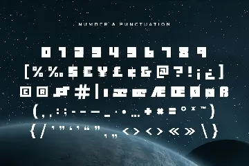 Eclipse - Modern Sci-fi Font