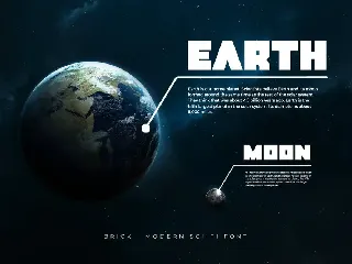 Eclipse - Modern Sci-fi Font