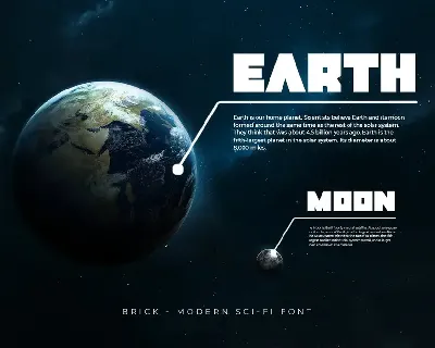 Eclipse - Modern Sci-fi Font