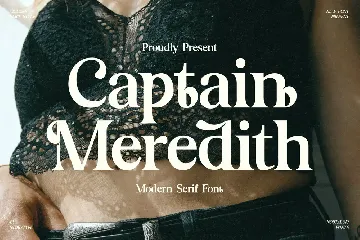 Captain Meredith Serif Font