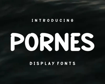 Pornes font