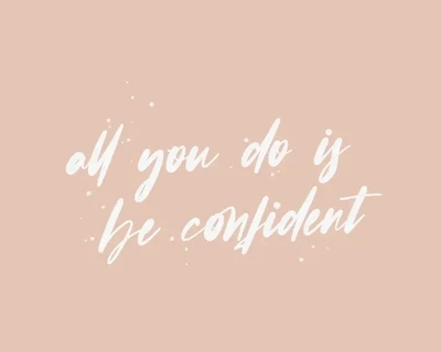 Confidence - Calligraphy Font