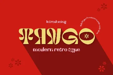 Tango - Display Typeface font