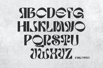 Tango - Display Typeface font