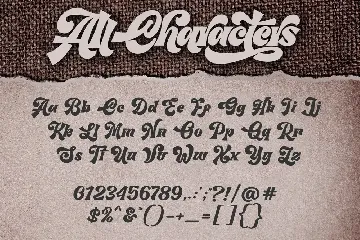 Gallantic - Vintage Retro Font