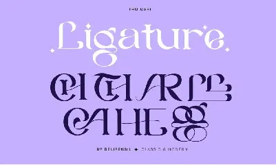 Thoicari font