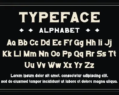 BADDAN - A Modern Display Font