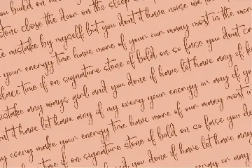 Rolanttic Handwritten Script Font