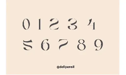 Agena font