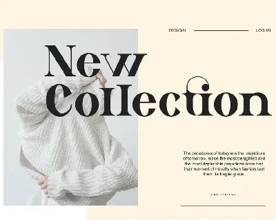 Masive Stories Ligature Serif Font