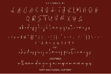 Adestya Signature font