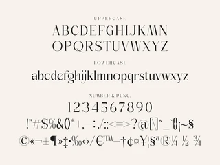 Badgline Modern Serif Typeface font