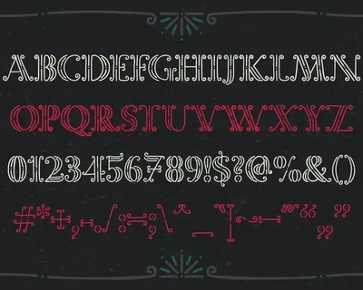 Magic Curls font