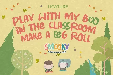 Smooky - Funny Playful Font