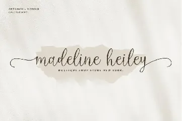 Untilnow Script Modern Calligraphy font