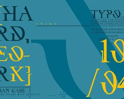 UrbanCase font
