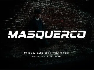 Masquerco - Sans Serif Font