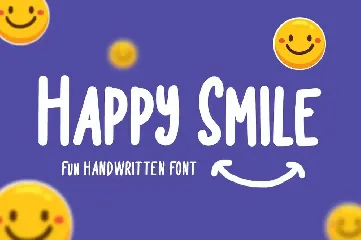 Happy Smile - Funny Font