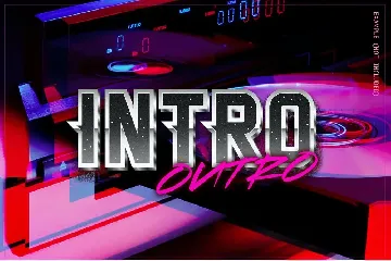 Outrun Forever â€“ 2 in 1 Font Pack