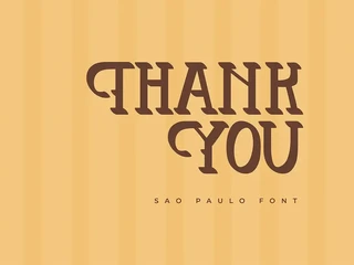 Sao Paulo | Vintage Typeface font