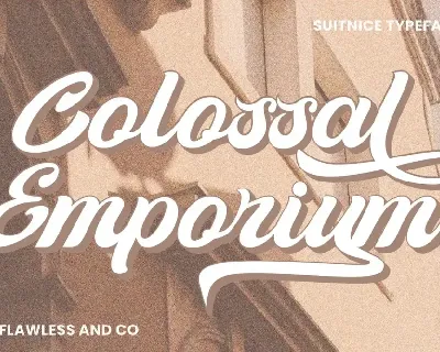 Suitnice font