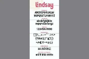 Lindsay - Funny Font