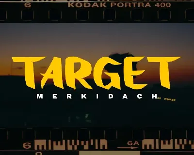 Merkidach - Display Font