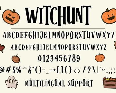 Witchunt - Display Font