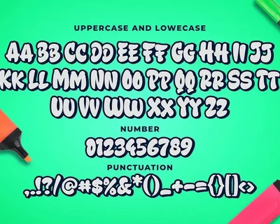 Voogle a Bold Comic Font