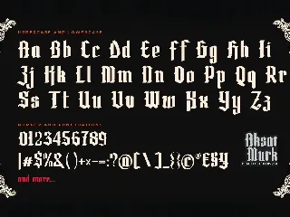 Aksara Murka - Blackletter Display Font