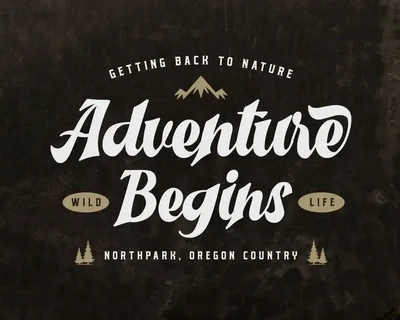 Allegata - Vintage Script Typeface font