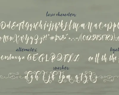 Kexman script font
