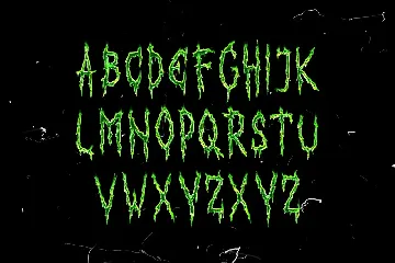 Horror Script Brush font